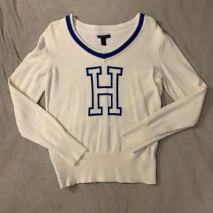 Tommy Hilfiger “H” V-Neck Sweater